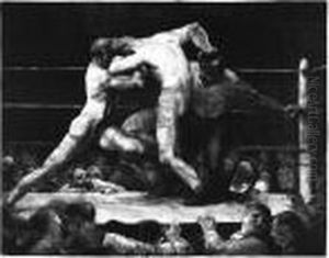 A Stag At Sharkey's (morse 46; Bellows 71) by George Wesley Bellows