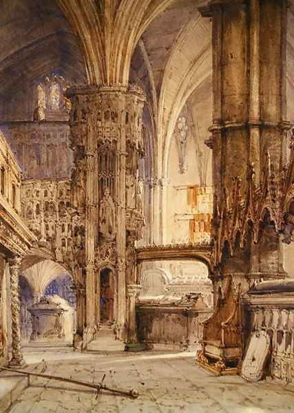 The Cathedral at Auch - view 1