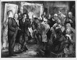 Artists Judging Works Of Art (mason 18)
