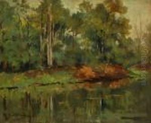 Paesaggio Lacustre by Achille Beltrame