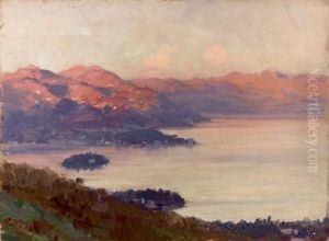 Il Lago Maggiore Al Tramonto - 1931