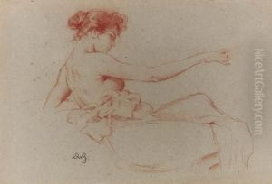 Nudo Semistraiato by Achille Beltrame