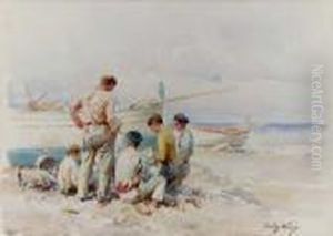 Pescatori Sulla Spiaggia Pescatori Sulla Spiaggia