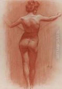 Nudo Di Schiena by Achille Beltrame