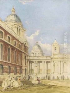 View of Greenwich Hospital by James Holland