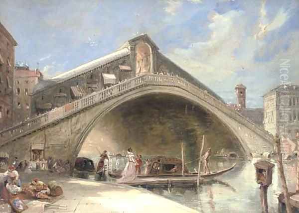 The Rialto Bridge, Venice - view 1
