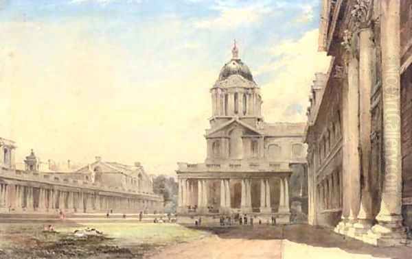The Royal Hospital, Greenwich, London - view 1
