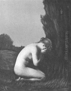 Nymph qui pleure (Weeping Nymph) by Jean-Jacques Henner