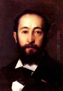 Portrait D'Homme (Portrait Of A Man) by Jean-Jacques Henner