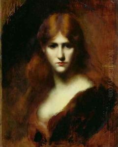 Portrait of a Woman 2 by Jean-Jacques Henner