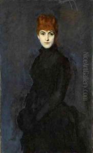 Portrait of Countess Kessler by Jean-Jacques Henner
