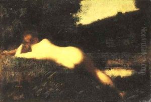 Reclining Nude by Jean-Jacques Henner