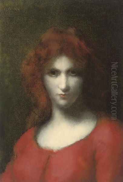 Lady in red - view 1