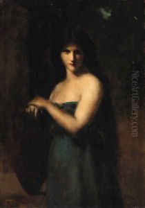 At the fountain by Jean-Jacques Henner