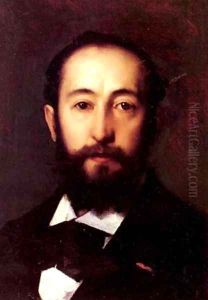 Portrait DHomme by Jean-Jacques Henner