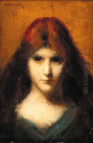 Head study of a girl - view 1