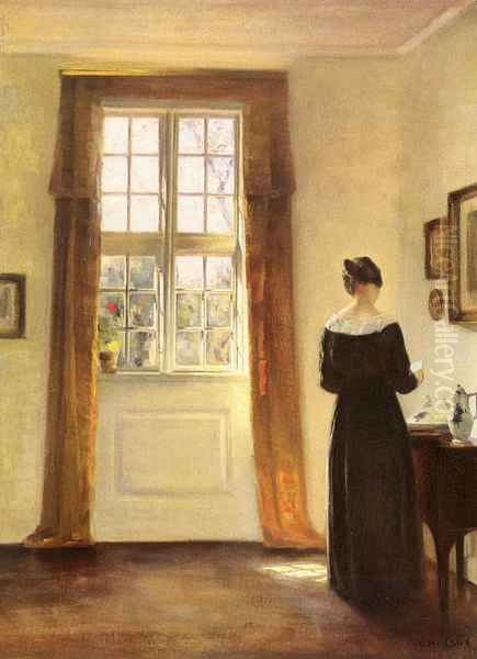Woman In Interior - view 1