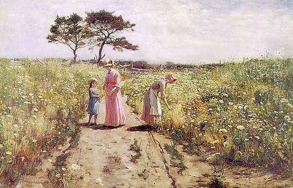 Picking Flowers 1882 - view 1