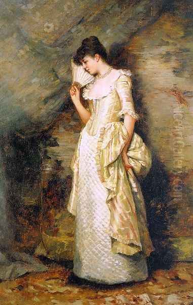 Woman with a Fan 1900 - view 1
