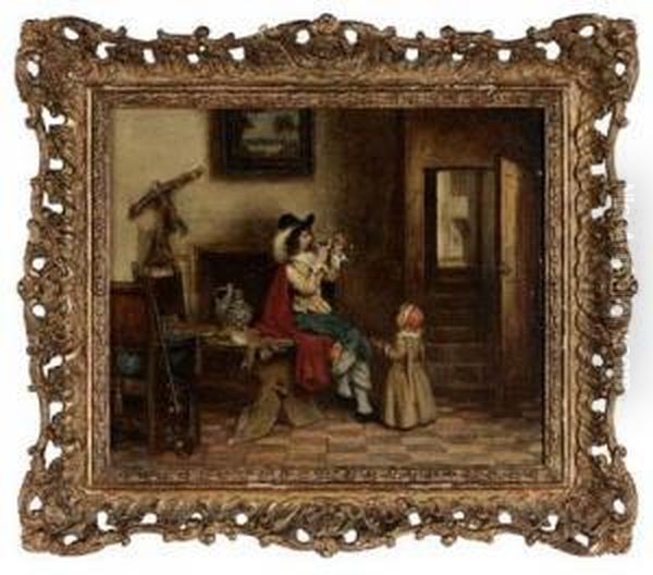 Child With A Cavalier - view 1