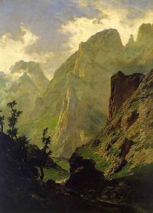 The Peaks of Europe- The Mancorbo Canal 1876
