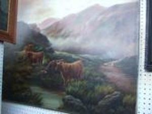 Highland Cattle by Frank Moss Bennett