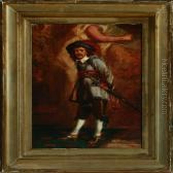 Cavalier In Standing Posture - view 1