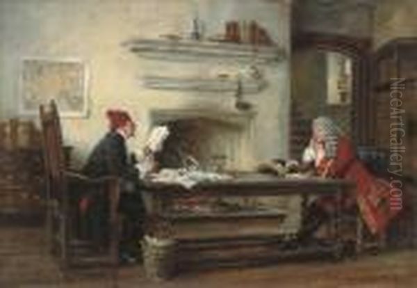 A Friendly Discussion - view 1
