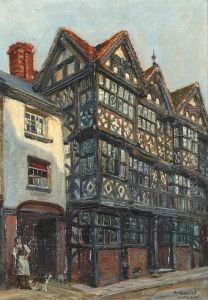 The Feathers, Ludlow by Frank Moss Bennett