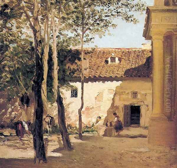 Patio del monasterio - view 1