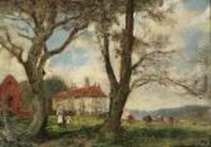 Scrooby Manor by Frank Moss Bennett