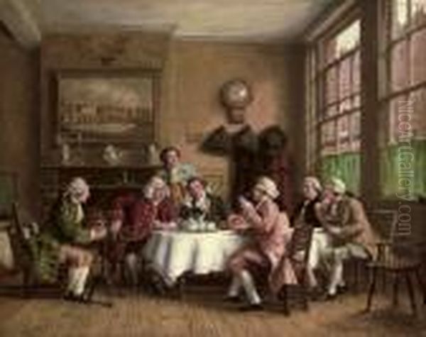 Dr Johnson At The Cheshire Cheese, Fleet Street - view 1