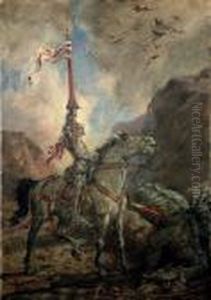 St George And The Dragon by Frank Moss Bennett