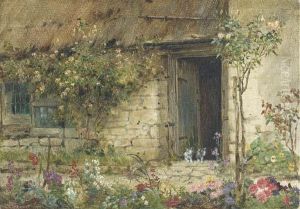 At Bury, Sussex by Frank Moss Bennett