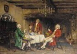 A Favourite Cold Weather Drink by Frank Moss Bennett