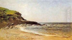 Playa de Guethary by Carlos de Haes