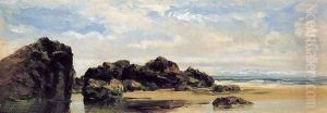 Rocas de Lequeitio by Carlos de Haes