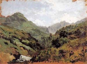 Cañada puerto de Pajares by Carlos de Haes