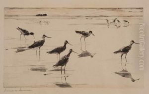 Waders by Frank Weston Benson