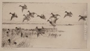 Redheads Coming by Frank Weston Benson
