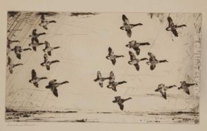 Over Currituck Marshes by Frank Weston Benson