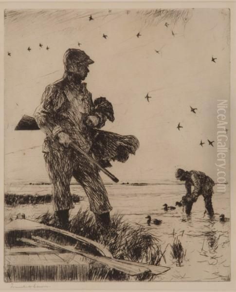 Winter Wildfowling - view 1
