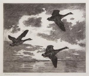 Clouds At Dawn by Frank Weston Benson