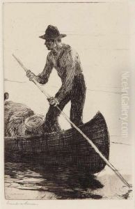 Riverman by Frank Weston Benson