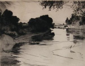 Canada River by Frank Weston Benson