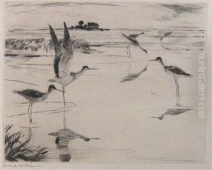 Yellowlegs No. 2 by Frank Weston Benson