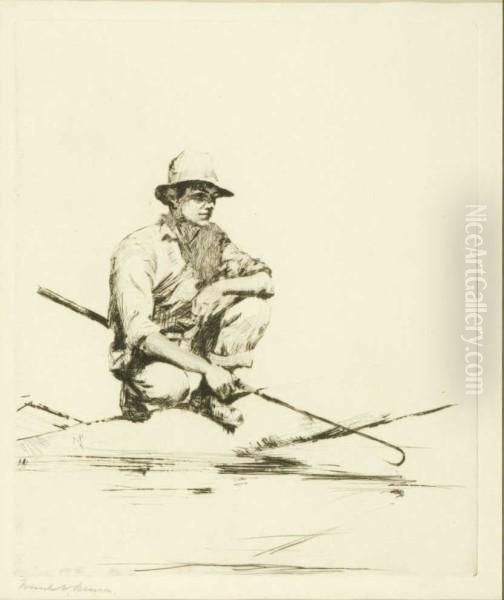 Man With A Gaff - view 1
