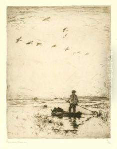 Sunset by Frank Weston Benson