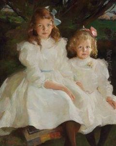 Two Little Girls by Frank Weston Benson