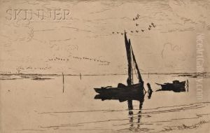 Off Pea Island by Frank Weston Benson